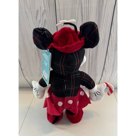 Gemmy Disney Minnie Mouse Animated Plush Dances Sings “Up On The Housetop” NEW - Picture 5 of 5